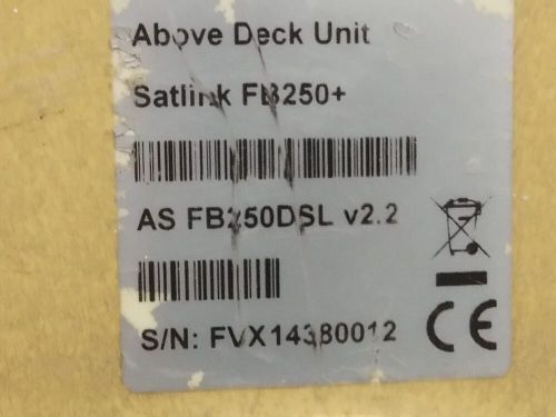 Satlink fb250+ above deck unit antenna as fb250dsl v2.2