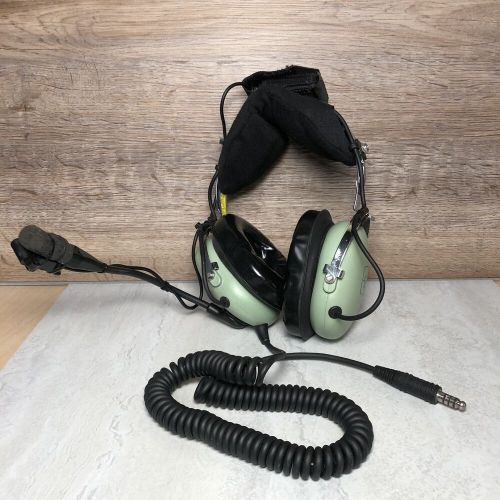 David clark aviation headset untested h10-13h military grade helicopters - read