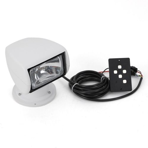 New marine spotlight boat yacht searchlight with remote control 100w 2500lm 12v