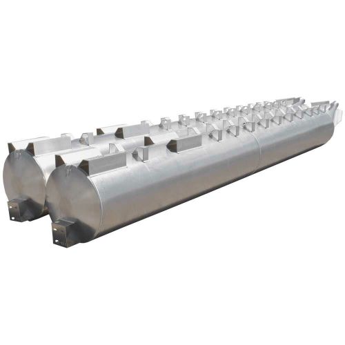 Pontoon boat log float tubes | 22 inch x 27 ft w/o strakes (pair)
