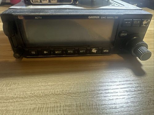 Garmin gnc 300xl gps/comm p/n 011-00433-00 with backplate, plugs, and more!