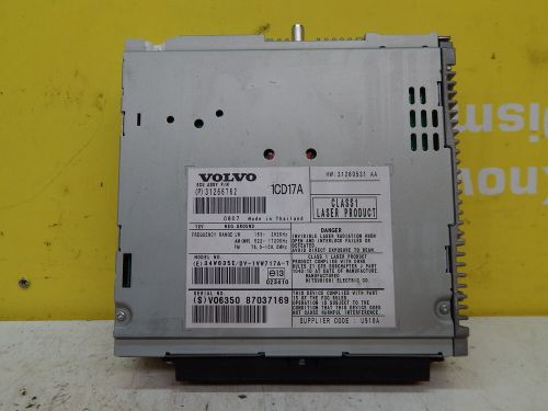 Volvo c30 mk1 hatch 3dr 06-12 radio cd player 31266762