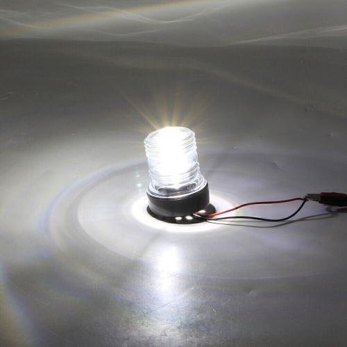 Abs marine boat yacht light all round 360 degree led anchor navigation lamp 12v