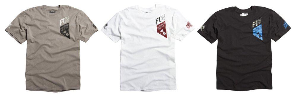 Fox racing mens backnotes t-shirt 2013