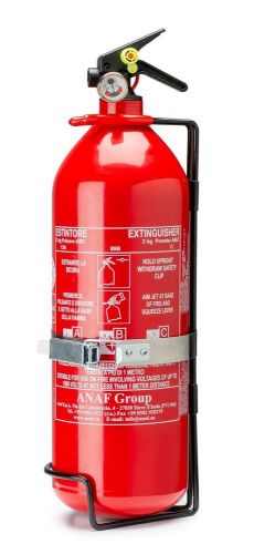 Sparco 2 liter handheld steel fire extinguisher system dual chamber