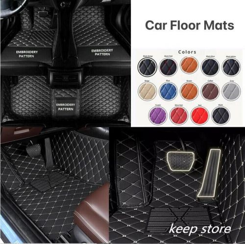 For toyota highlander 2001-2020 car floor mats waterproof auto carpets custom