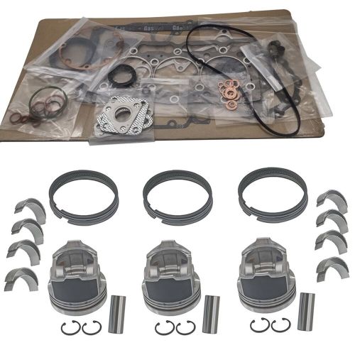 New overhaul rebuild kit with piston ring fit for volvo d1.1dcae4 d1.1 engine