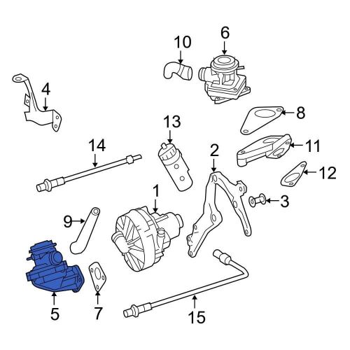 For mercedes-benz g550 09-15 secondary air injection control valve mercedes-benz