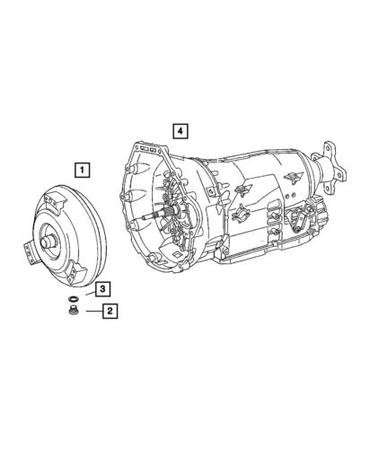 Genuine mopar torque converter 5161459aa