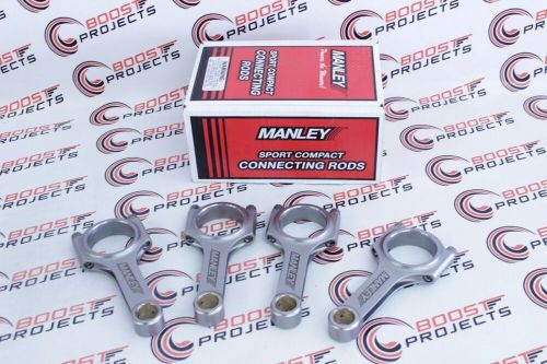 Manley for 02+ honda crv 2.4l v-tech dohc k24 h-beam connecting rod - single rod