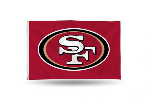 San francisco 49ers banner flag