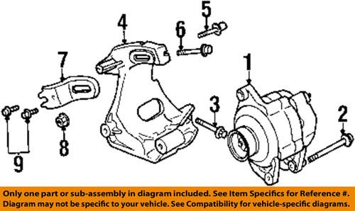 Mopar oem 6504064 alternator-alternator screw