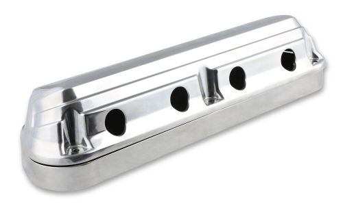 241-186 holley 2-piece ford style valve cover - gen iii/iv ls - polished