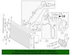 Genuine ford a/c service valve core ds7z-19d701-a