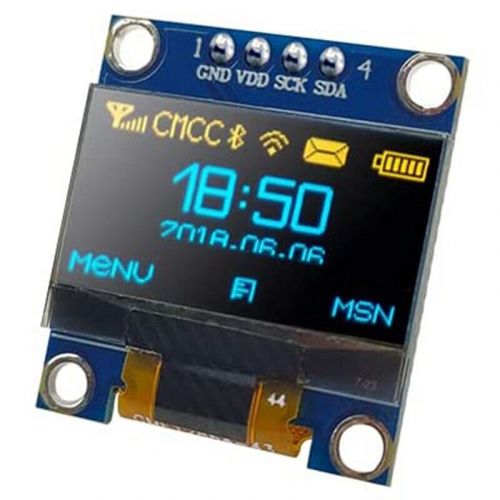 Oled display module 0.96 12864 128x64 pixel driver iic i2c serial k1b92540-