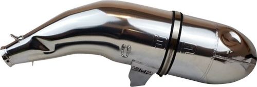 Bikeman fat azz stainless steel slip-on muffler (01-328-c)