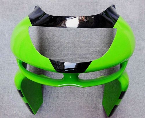 Front nose cowl fairing cover for kawasaki ninja zx9r zx 9r 1998 1999 green blk