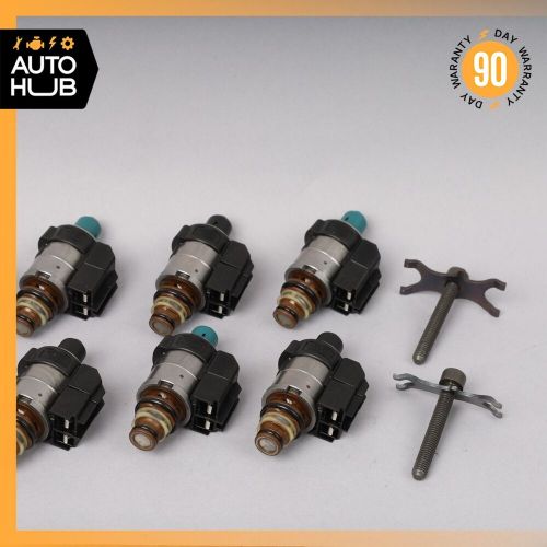 Mercedes s500 cl550 722.9 transmission solenoid valve blue &amp; black caps set of 8