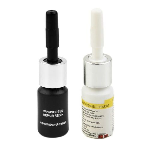 2x windshield glass repair solution long crack car damage repair liquid fluid