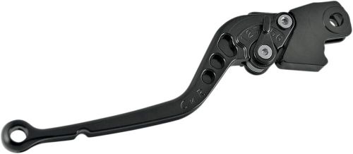 Powerstands racing click-n-roll clutch lever black 00-00489-22