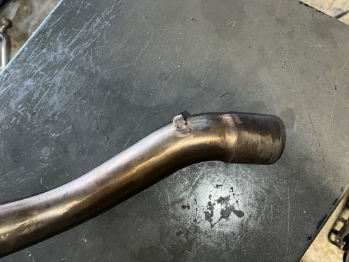 Yamaha yfz450r dmc full exhaust damaged