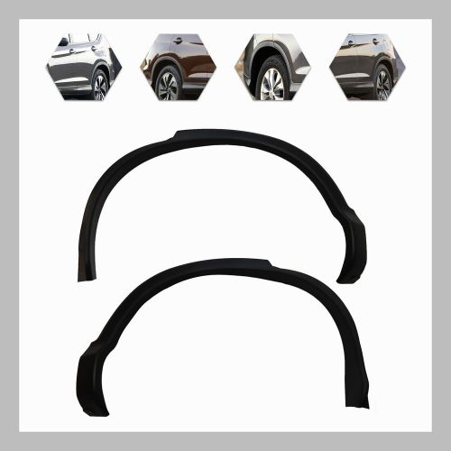 Rear left &amp; right fender wheel flare trims black for honda crv cr-v 2012-2016