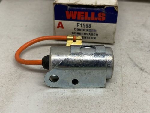 Wells f1598 condenser; fits various fomoco products; 1954-1977