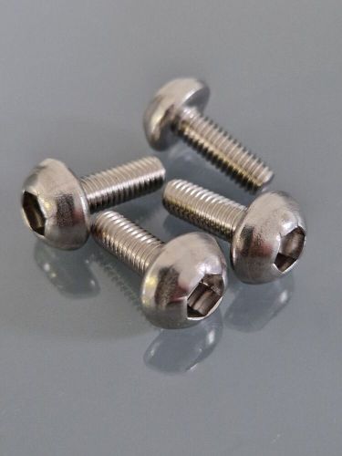 Honda vtr1000 firestorm front disc bolts screws m6 x 17mm a2 - 70 stainless x12