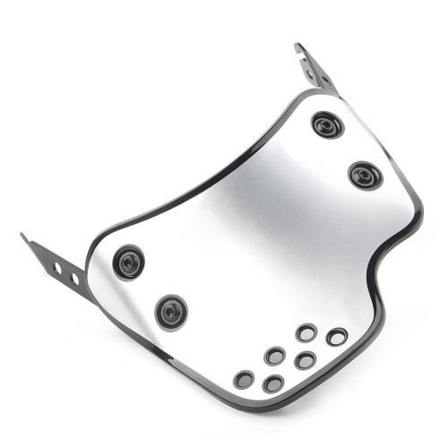 Windshield bracket retro windscreen for ducati scrambler 800 2015-2021 silver