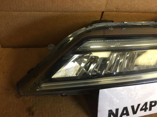 (1/2 led) fit 2016-2017 honda accord 2 dr coupe full led drl headlight oem #a144