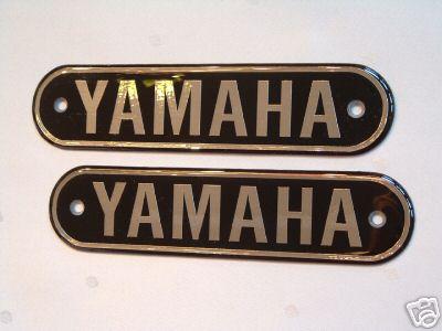  yamaha ,rd250, rd350,ds7, tank badges,