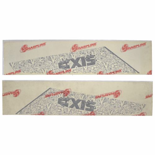 Axis boat hull decal 5974617 | black / white (set of 2)