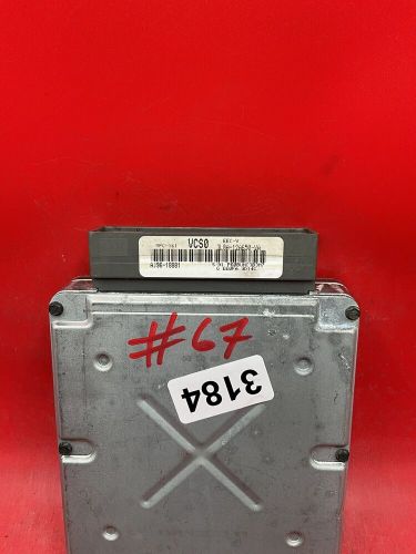 3l8a-12a650-va | 2003-2004 ford escape pcm 3.0l ecm engine computer ecu