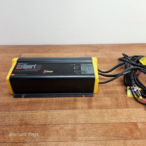 Promariner prosport hd 20 gen4 20 amp 2 bank battery charger