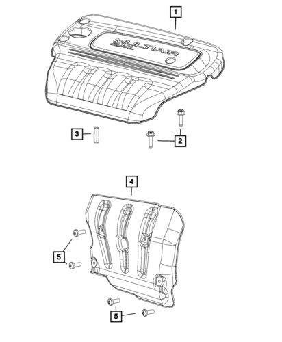 Genuine mopar hex nut mounting 6510840aa