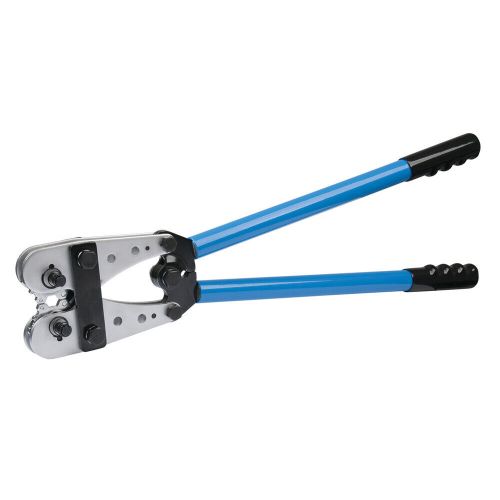 ​ancor heavy-duty hex lug &amp; terminal crimper - 8 to 4/0 awg, 24.4&#034; length