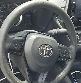 2019-2023 toyota corolla lh driver steering wheel airbag air bag oem