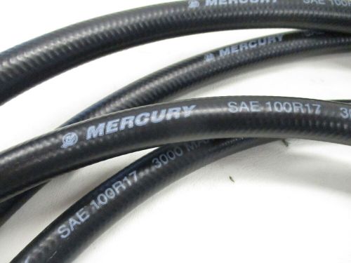 Mercury hydraulic steering hose 14&#039; black 10041207 marine boat