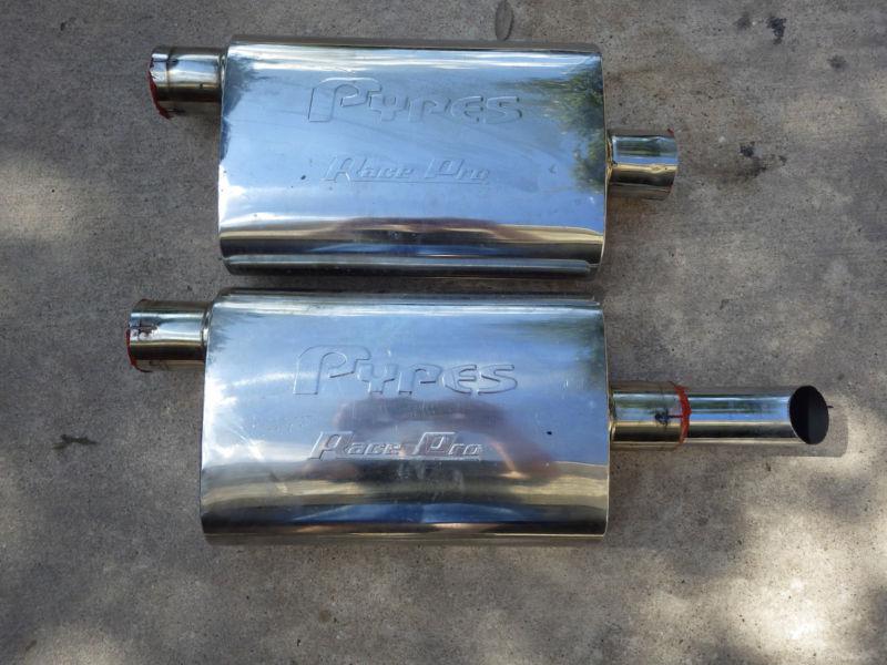 Pypes race pro mufflers 