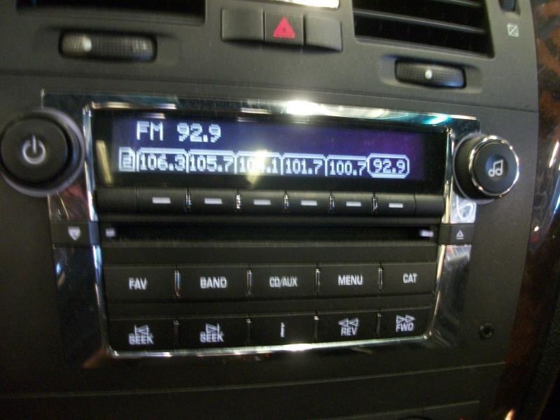 06 cadillac dts audio equipment am-mono-fm-stereo-w/multi cd player-mp3 opt us9