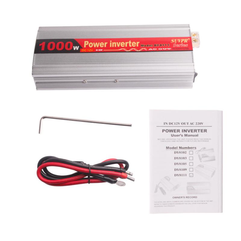 1000w usb car inverter dc 12v to ac 220v