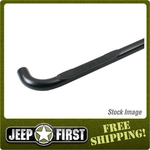 Westin 25-2855 black signature series single step nerf step bars 3 in round tube