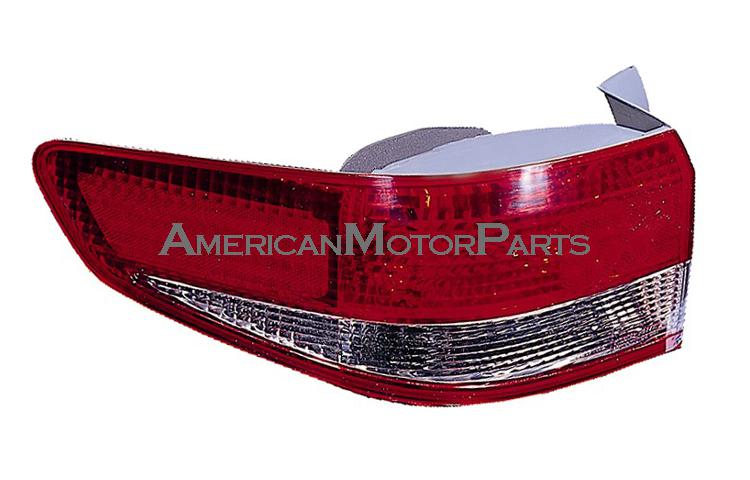 Left driver replacement outer tail light 03-04 honda accord 4dr 33551sdaa01