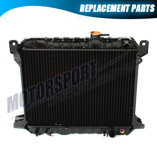 82-83 honda accord 1.8l 4-cyl auto cooling ststem radiator copper brass assembly