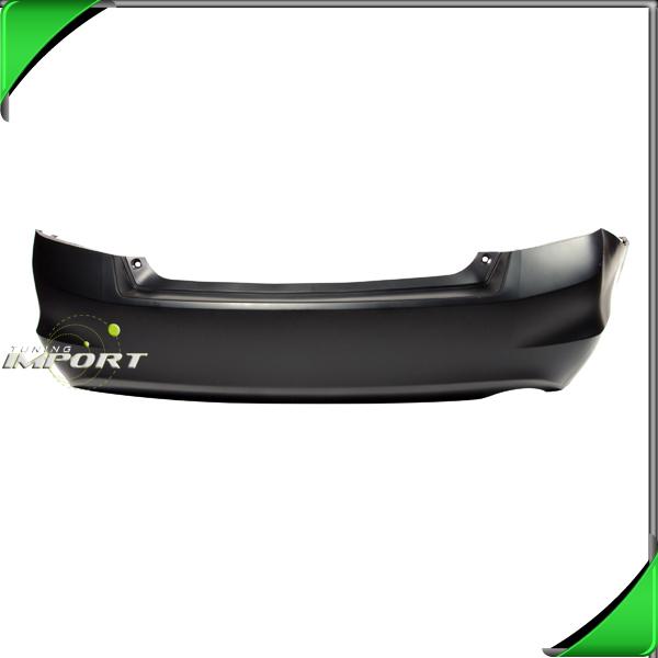 08-12 accord 4dr 4cyl rear bumper cover replacement plastic primed paint-ready