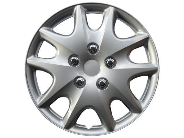 14" toyota solara oem replacement hub caps wheel cover 4pc covers silver lacquer