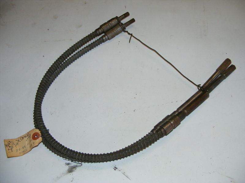 1934 35 chevrolet 1/2ton pickup rear brake cables pair nos new 374111