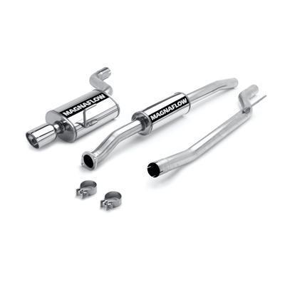 Magnaflow system cat-back stainless resonator polished stainless tip nissan