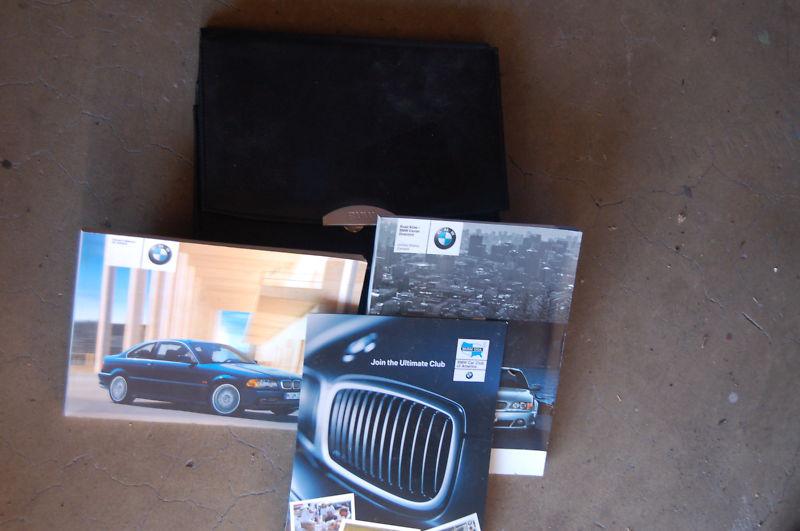 Bmw e46 325ci 330ci  owners manual with folder 