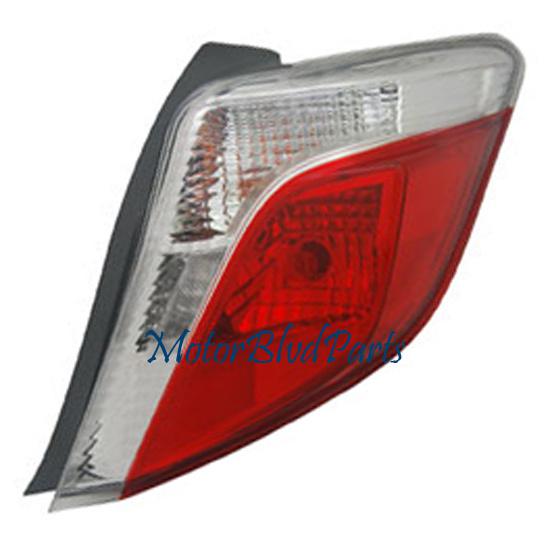 2012-2013 toyota yaris tail light tail lamp passenger right hand side rh